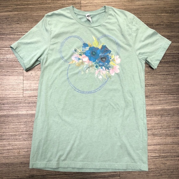 Disney Floral Shirt! - Picture 1 of 4
